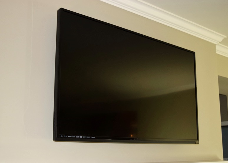 Vizio Wall Mounted 55" Television with Remote, Model E550i
