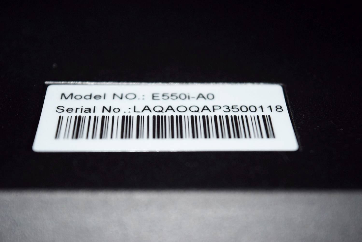 Vizio Wall Mounted 55" Television with Remote, Model E550i