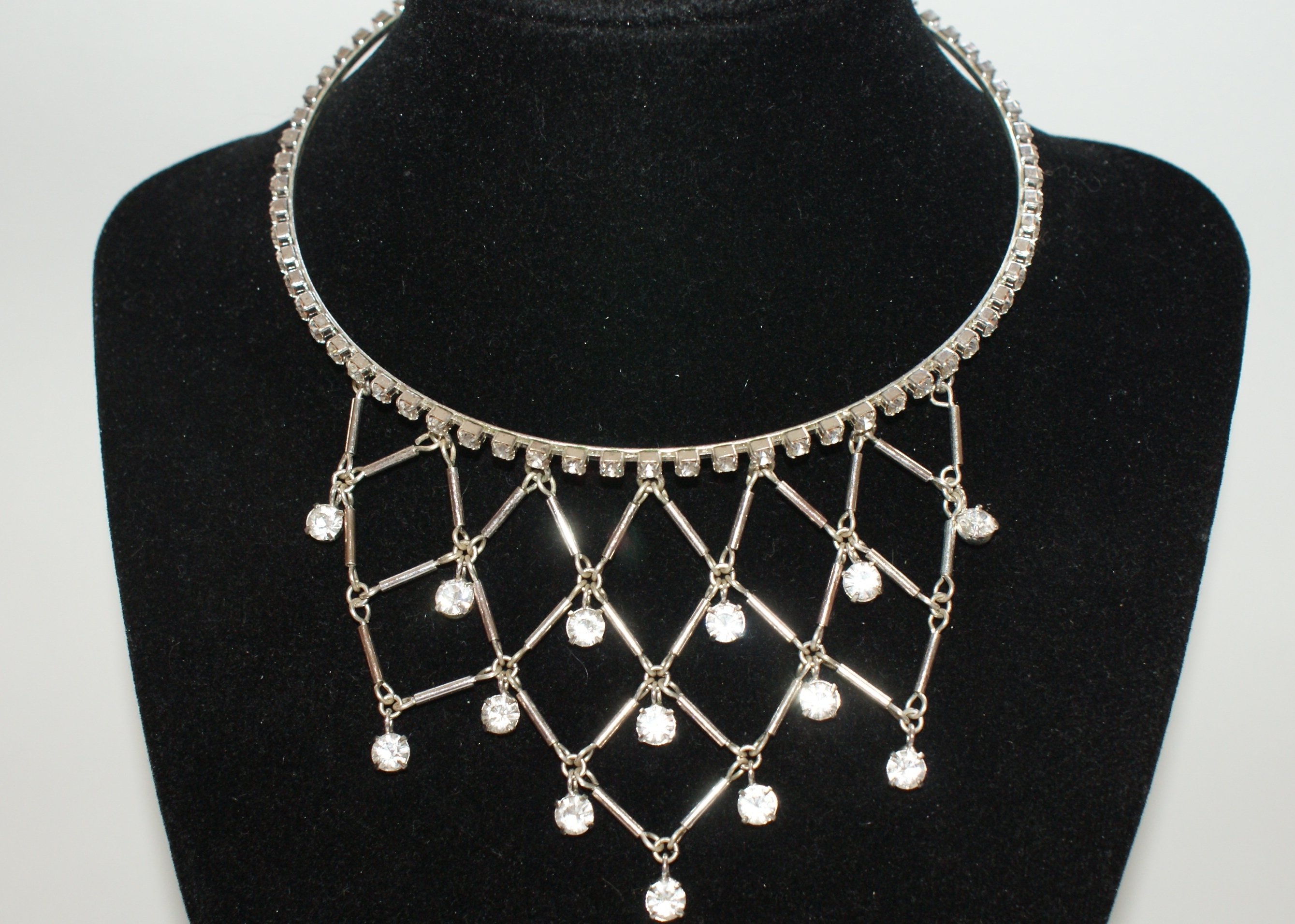 Group of Rhinestone Jewelry