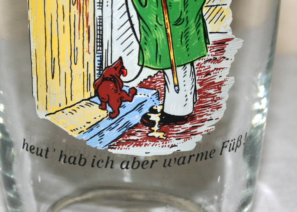 Vintage Beer Glasses and Austrian Plate