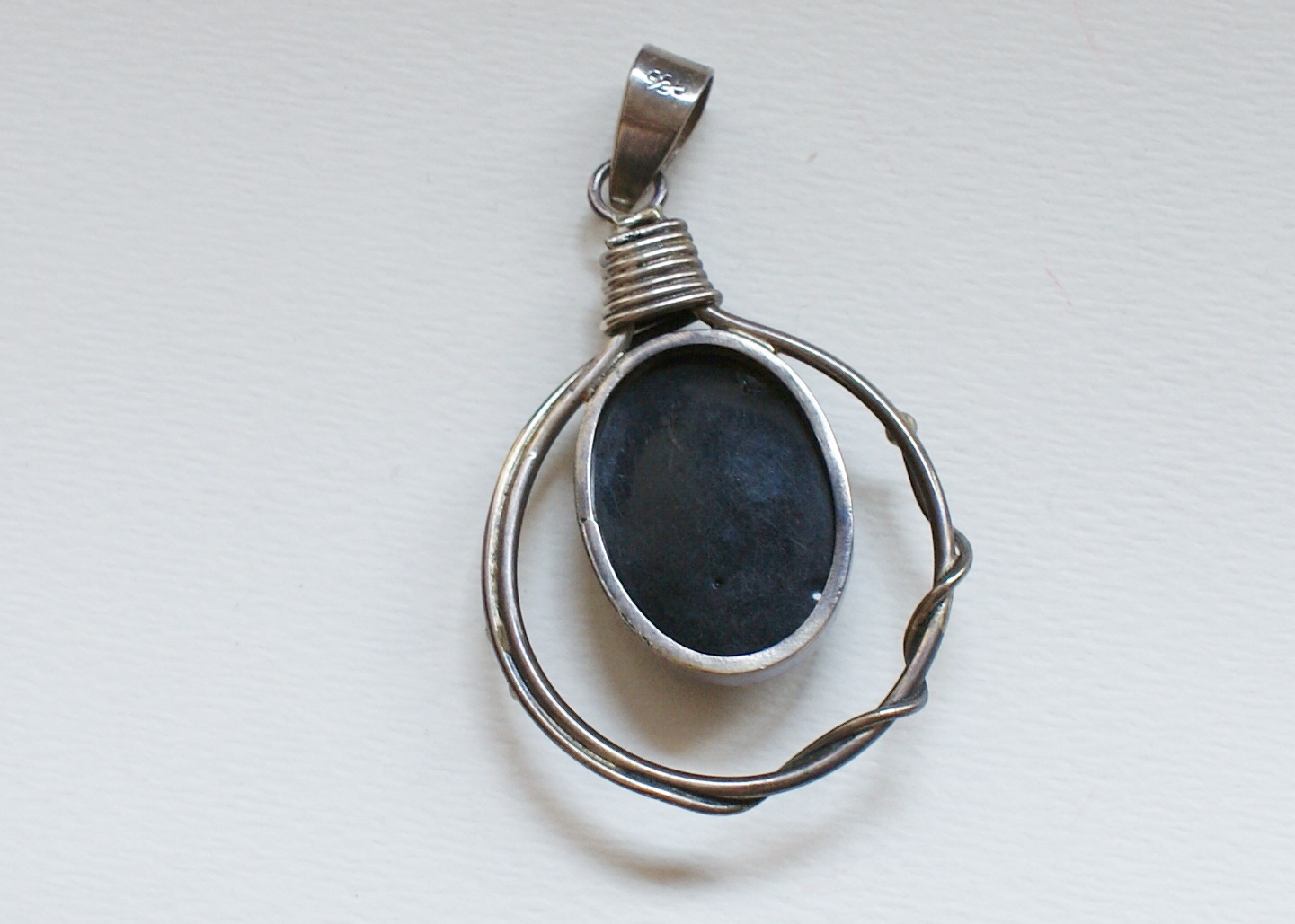 Created Amber and Sterling Bracelet And Pendant