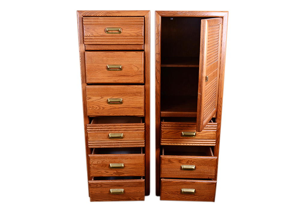 Pair of Stanley Furniture Storage Cabinets