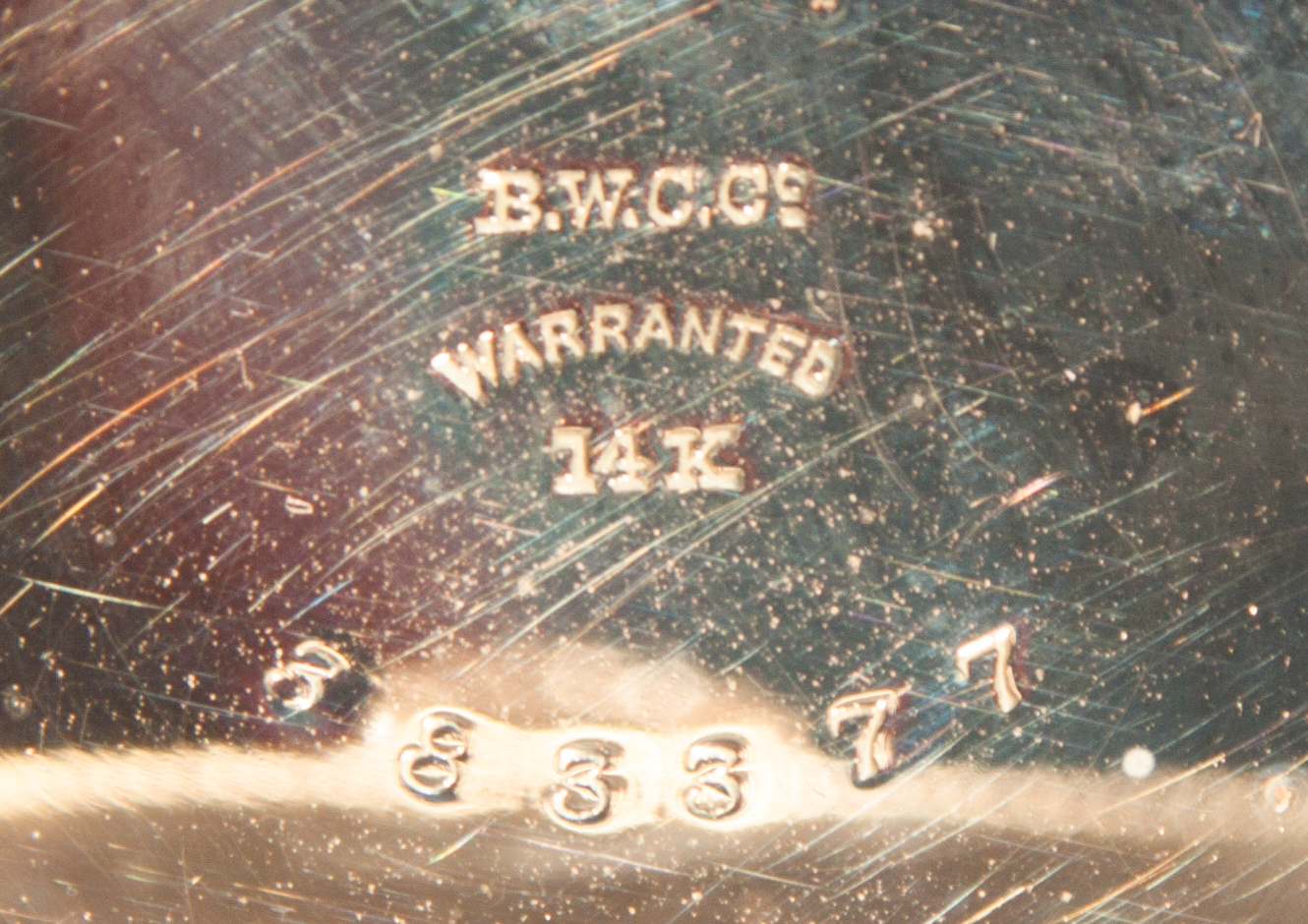 A.W. Co Waltham Gold Plated Pocket Watch with Fob