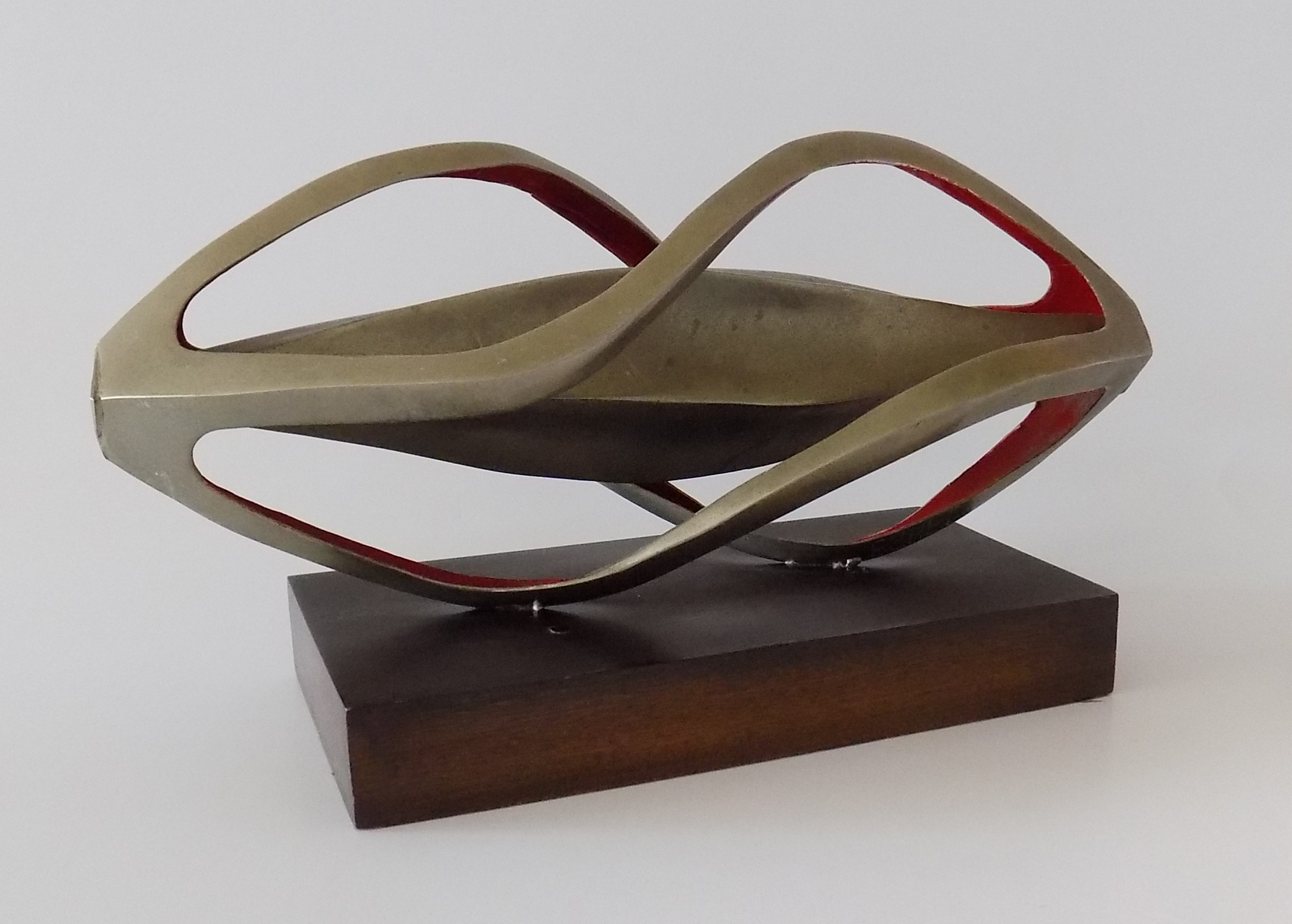 1967 Replica of Israeli Brass Sculpture by Pinchas Eshet