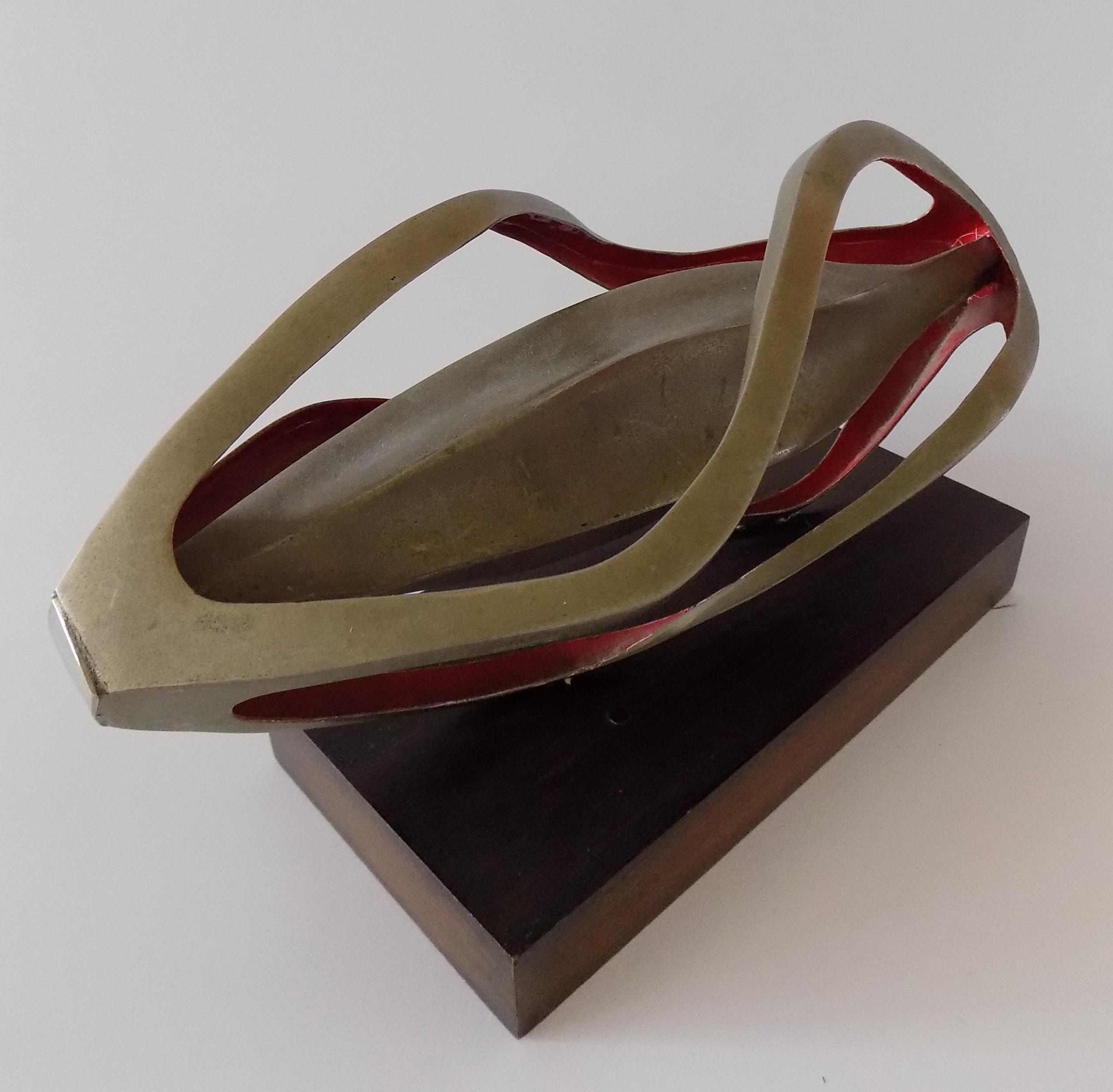 1967 Replica of Israeli Brass Sculpture by Pinchas Eshet