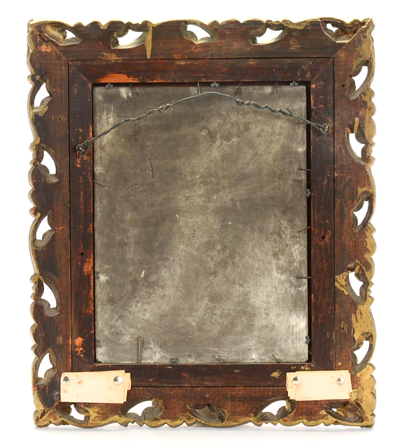 Hand Painted Limoges Portraiture Tile