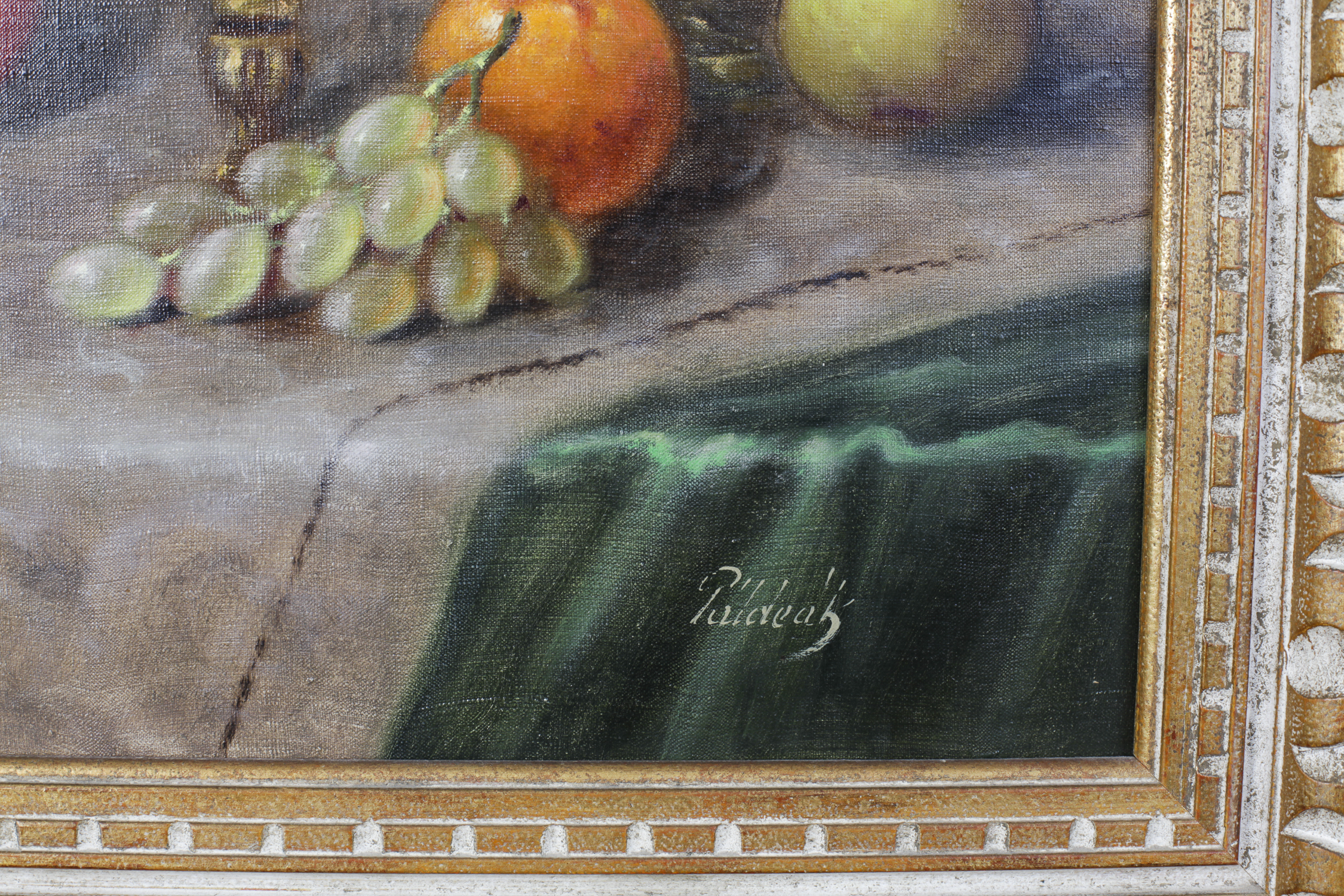 Still Life Oil on Canvas by Paldeak