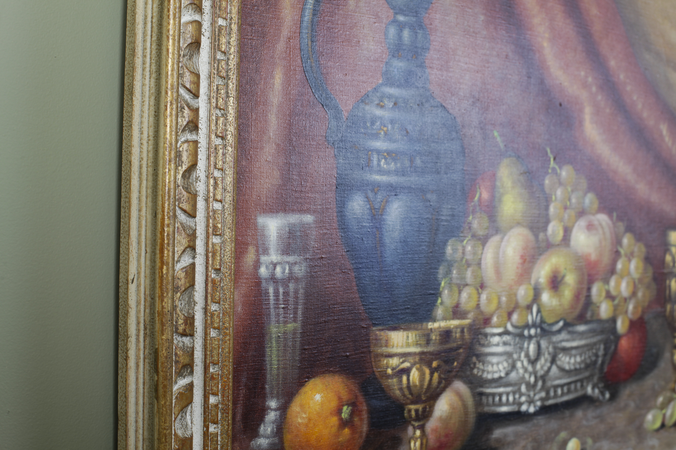 Still Life Oil on Canvas by Paldeak