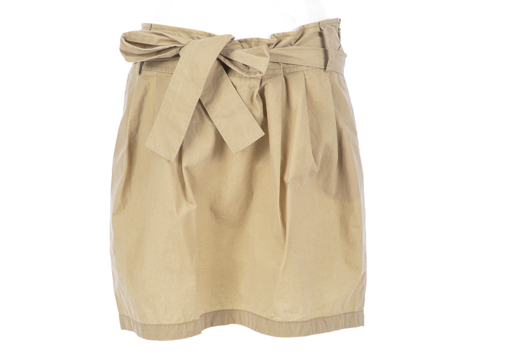 Tory Burch Khaki Mini Skirt