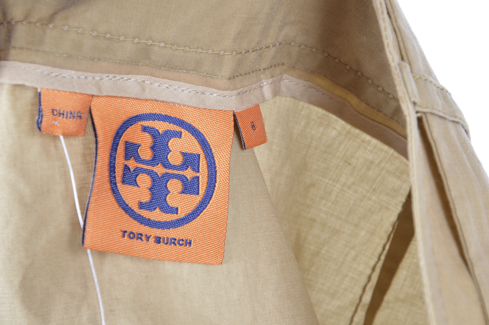 Tory Burch Khaki Mini Skirt
