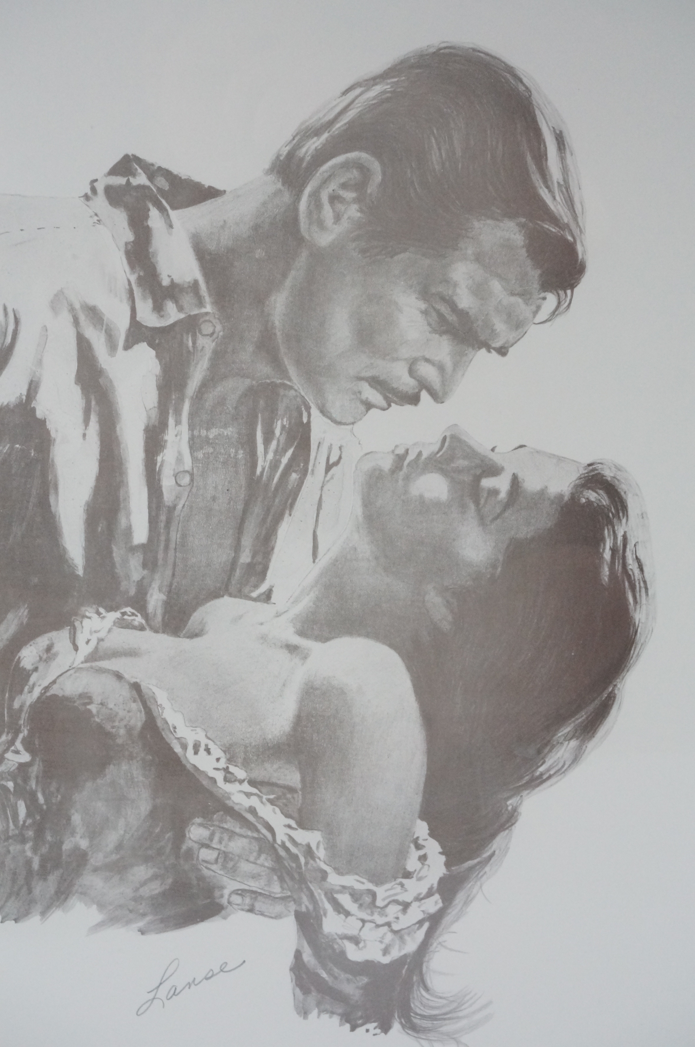 Lanse 'Gone with the Wind' Signed Print
