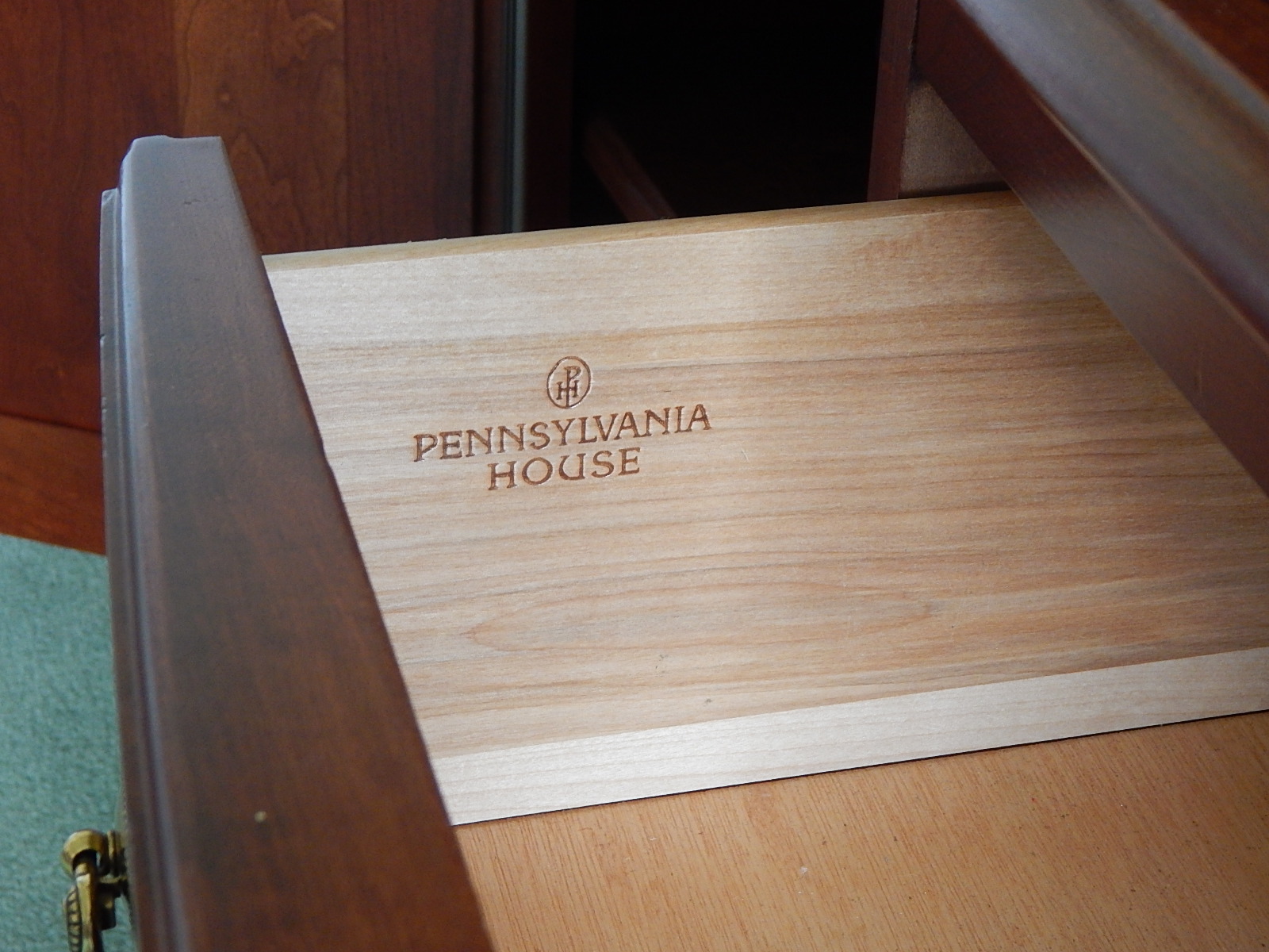 Pennsylvania House Cherry China Cabinet