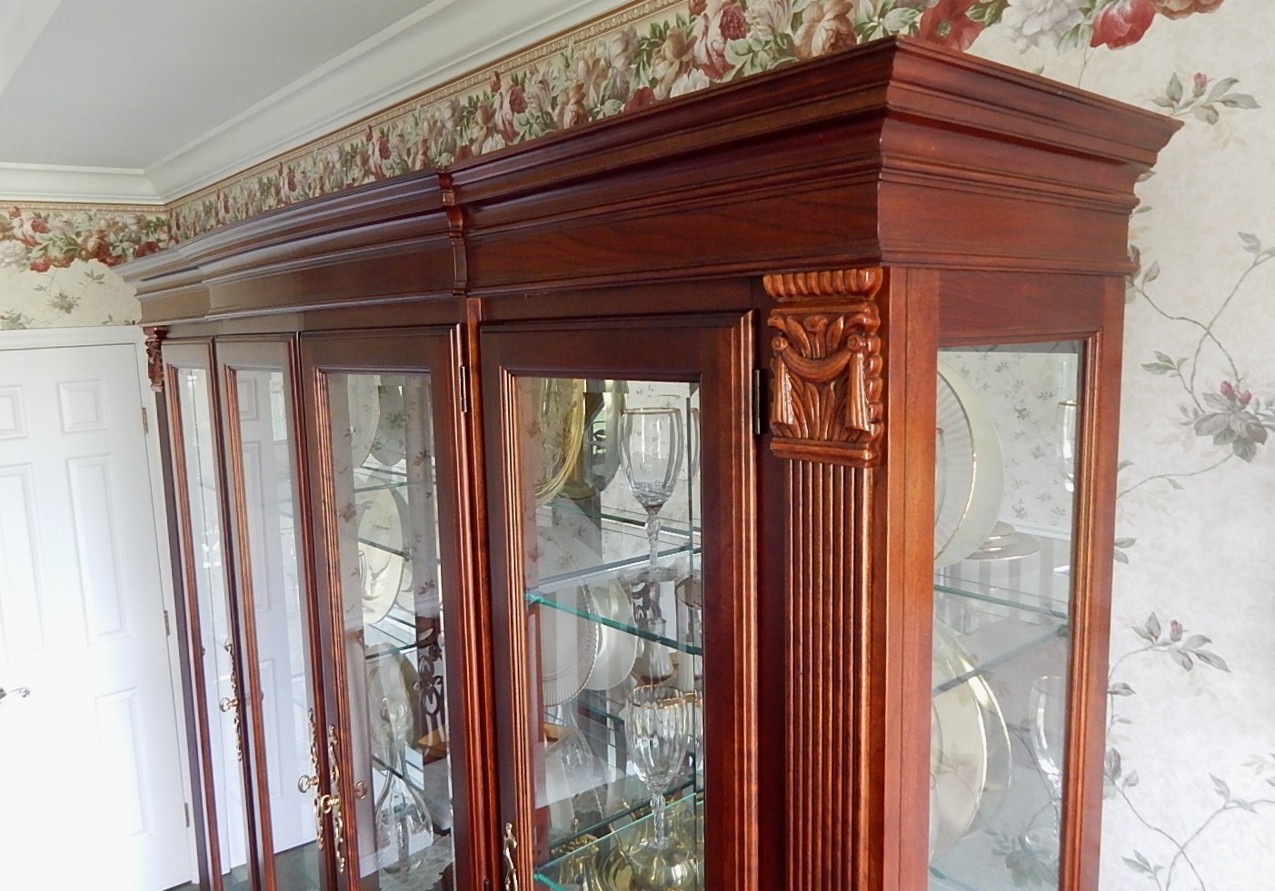 Pennsylvania House Cherry China Cabinet