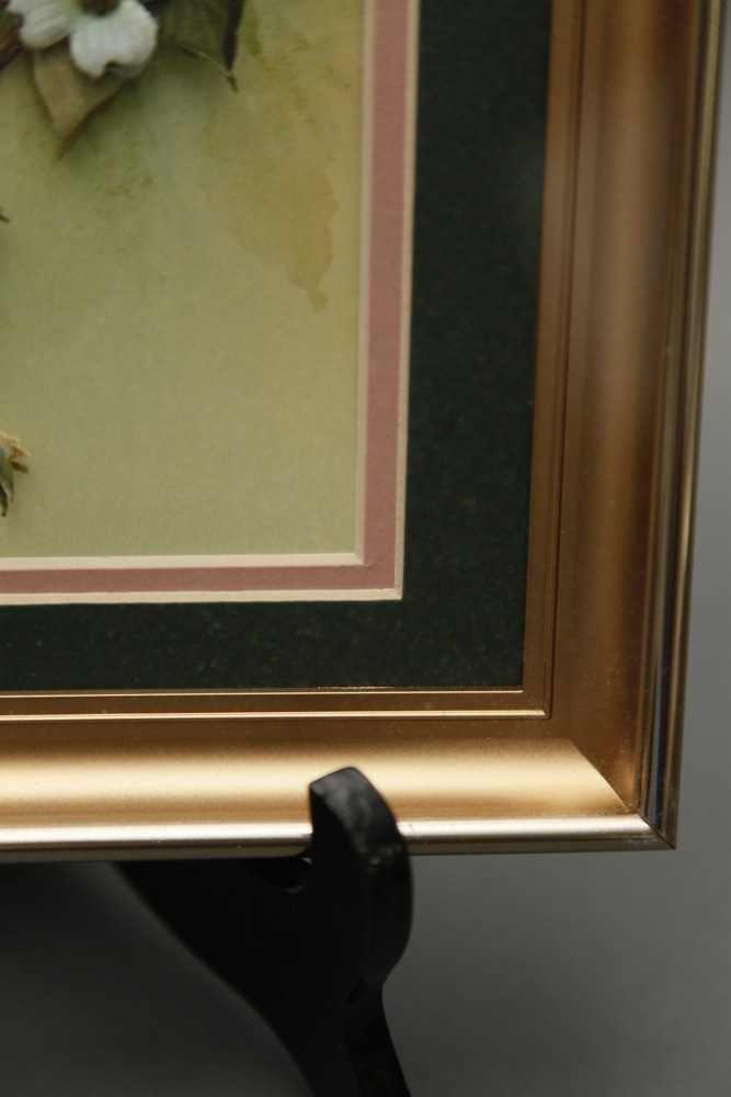 Porcelain Bird Shadow Boxes