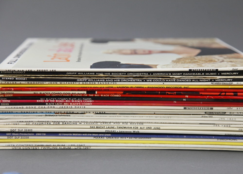 Big Band and Polka Vintage Dance LPs