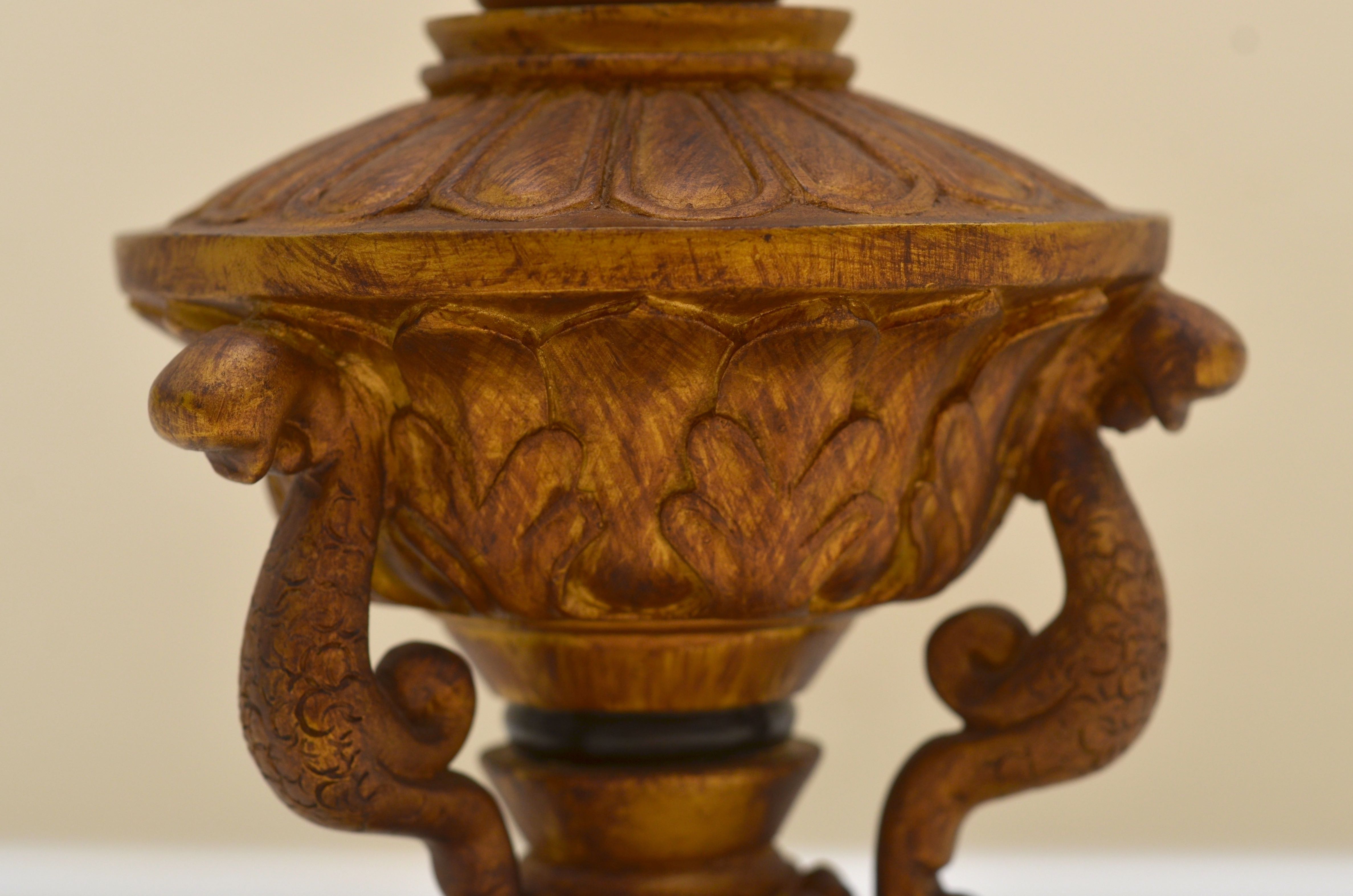 Antique Resin Style Lamp