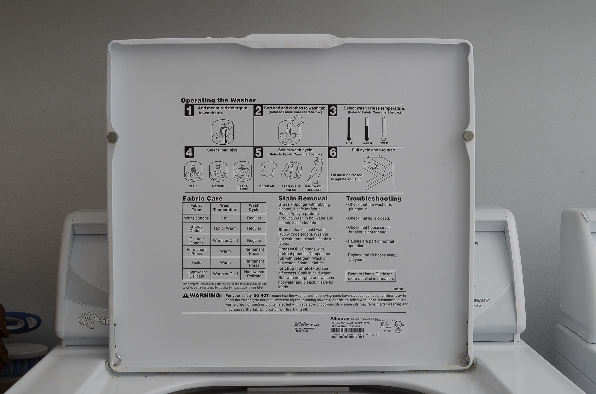 Speed Queen Electric Washer