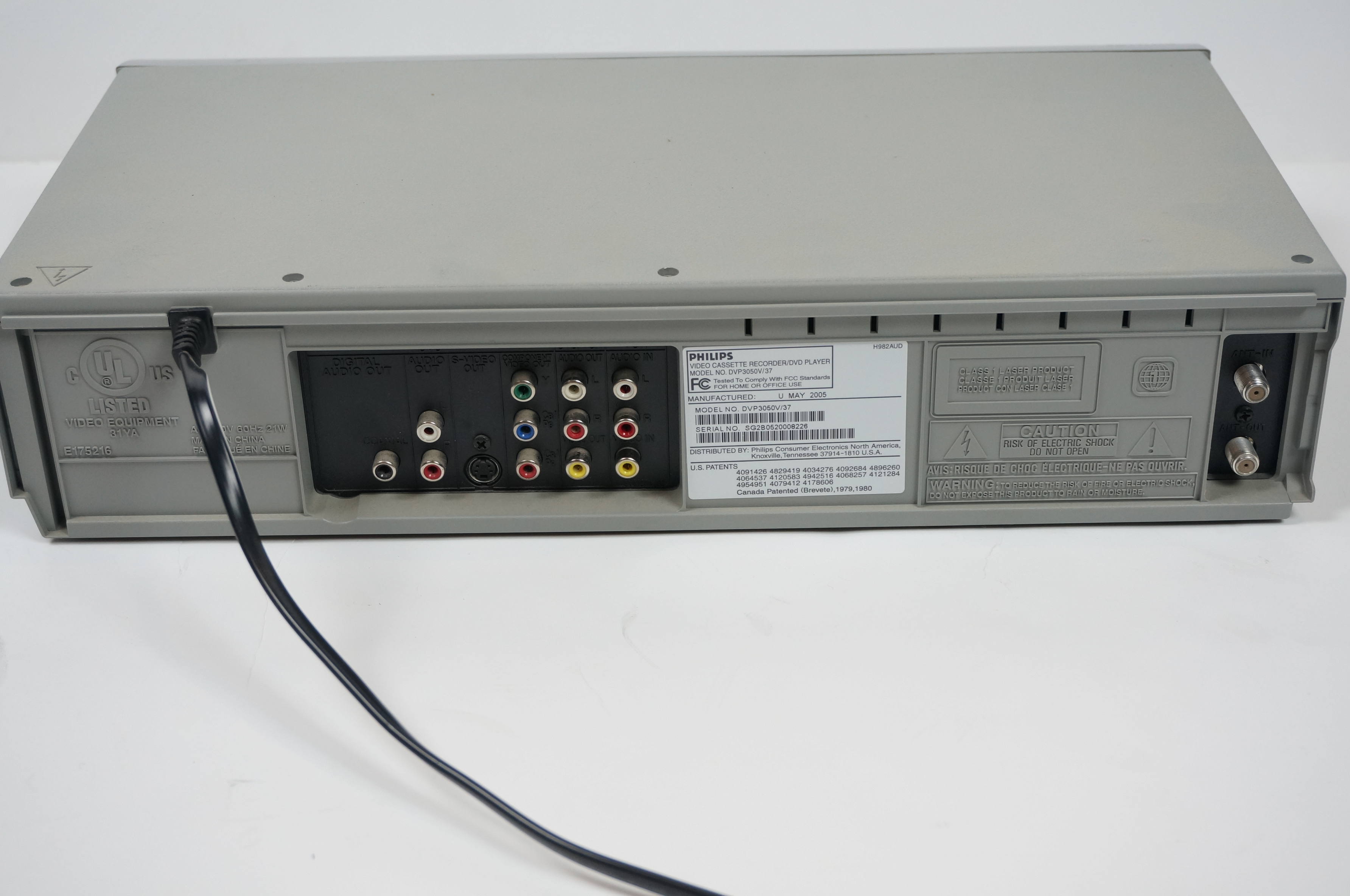 Philips DVD/VCR Player