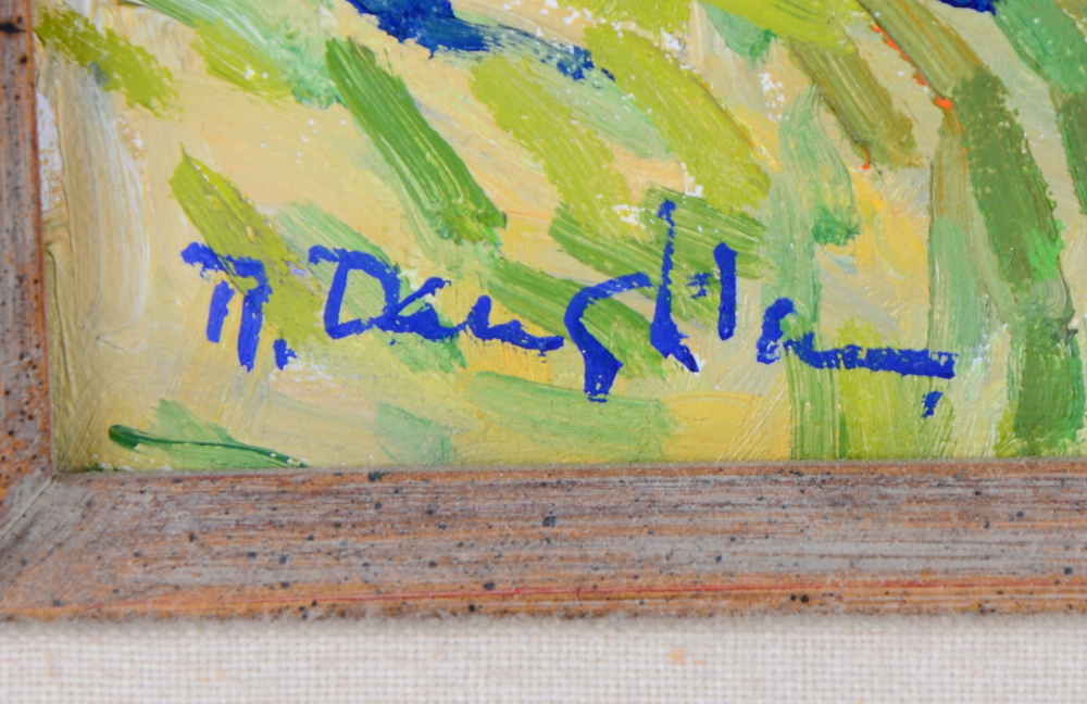 "The Twining Path" Robert Daughters Oil Painting on Canvas