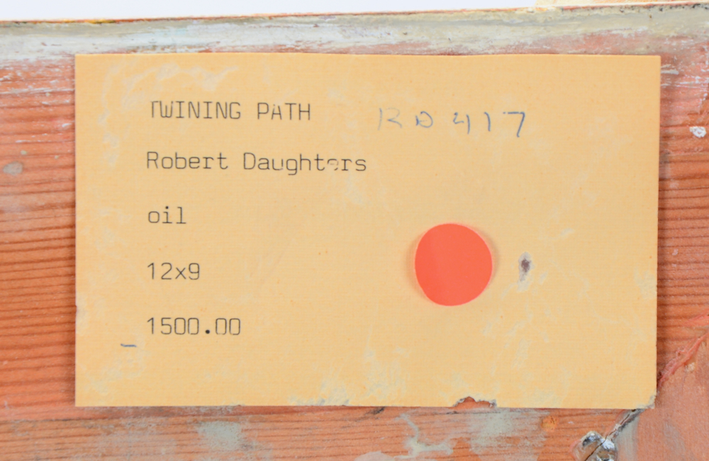 "The Twining Path" Robert Daughters Oil Painting on Canvas