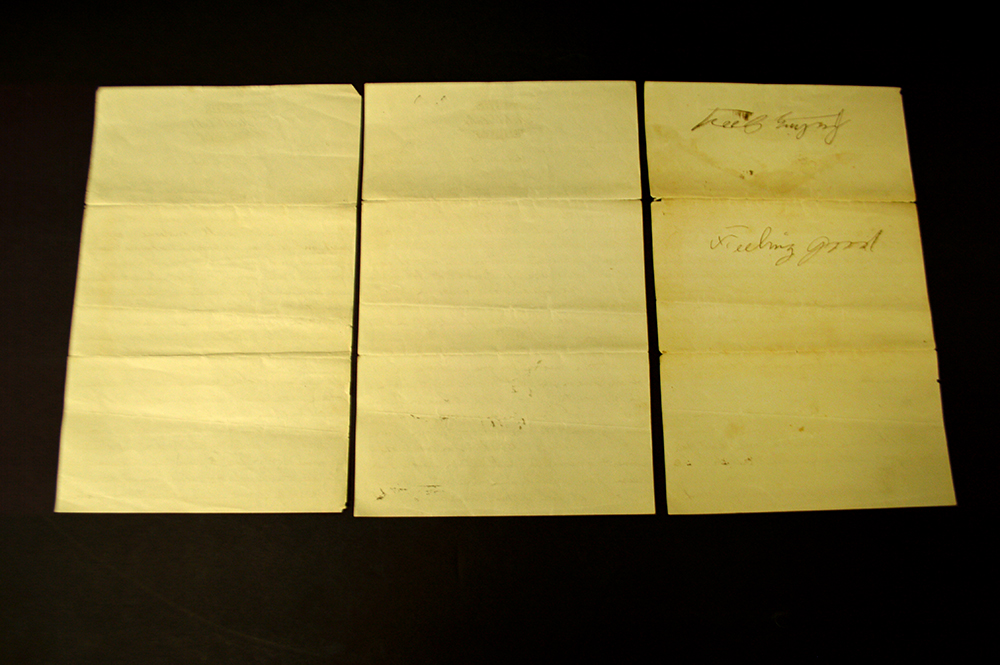 1912 Purdue University Student Letter