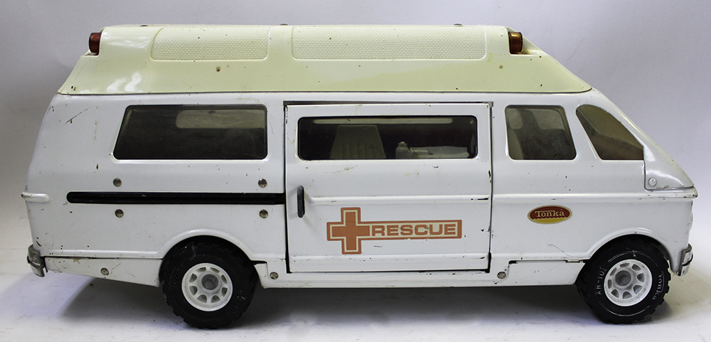 Vintage 1970s Tonka Rescue Ambulance