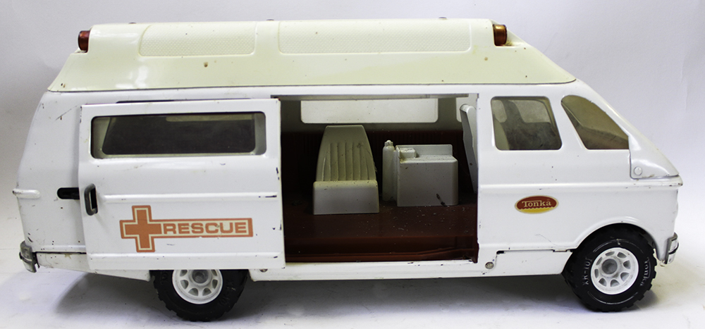 Vintage 1970s Tonka Rescue Ambulance