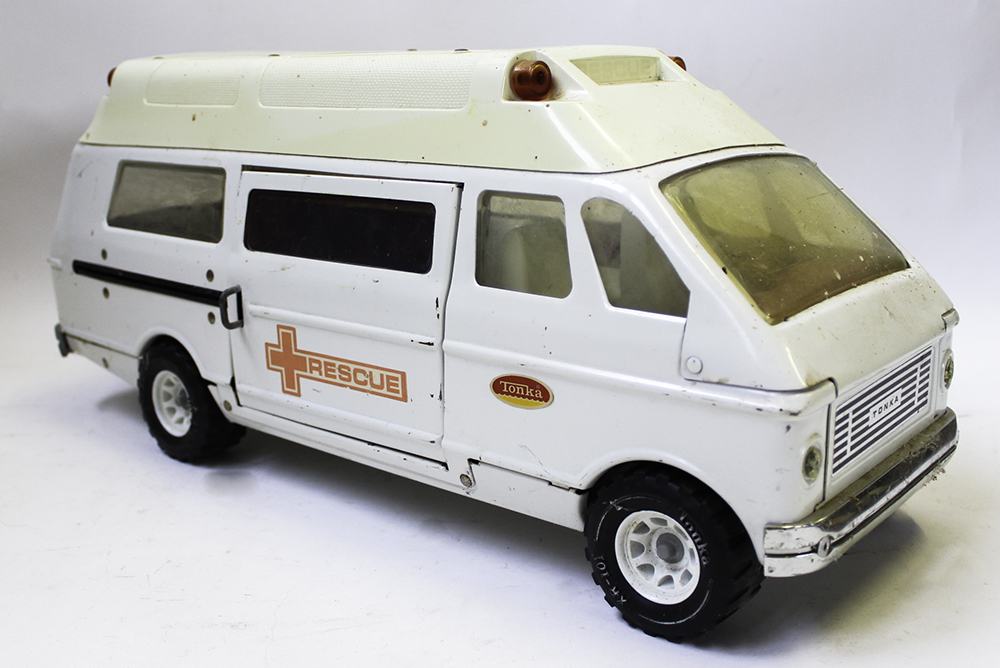 Vintage 1970s Tonka Rescue Ambulance