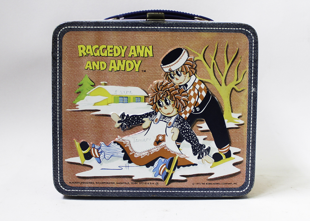 Vintage Raggedy Ann and Andy Lunchbox
