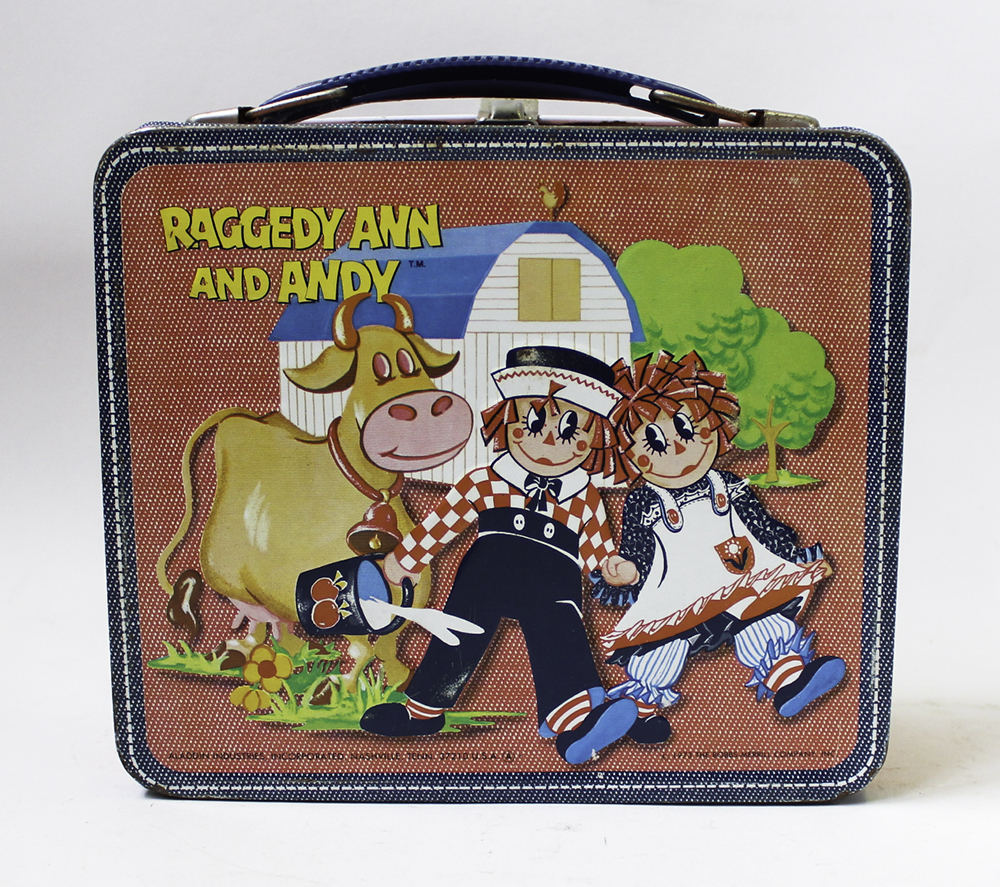 Vintage Raggedy Ann and Andy Lunchbox