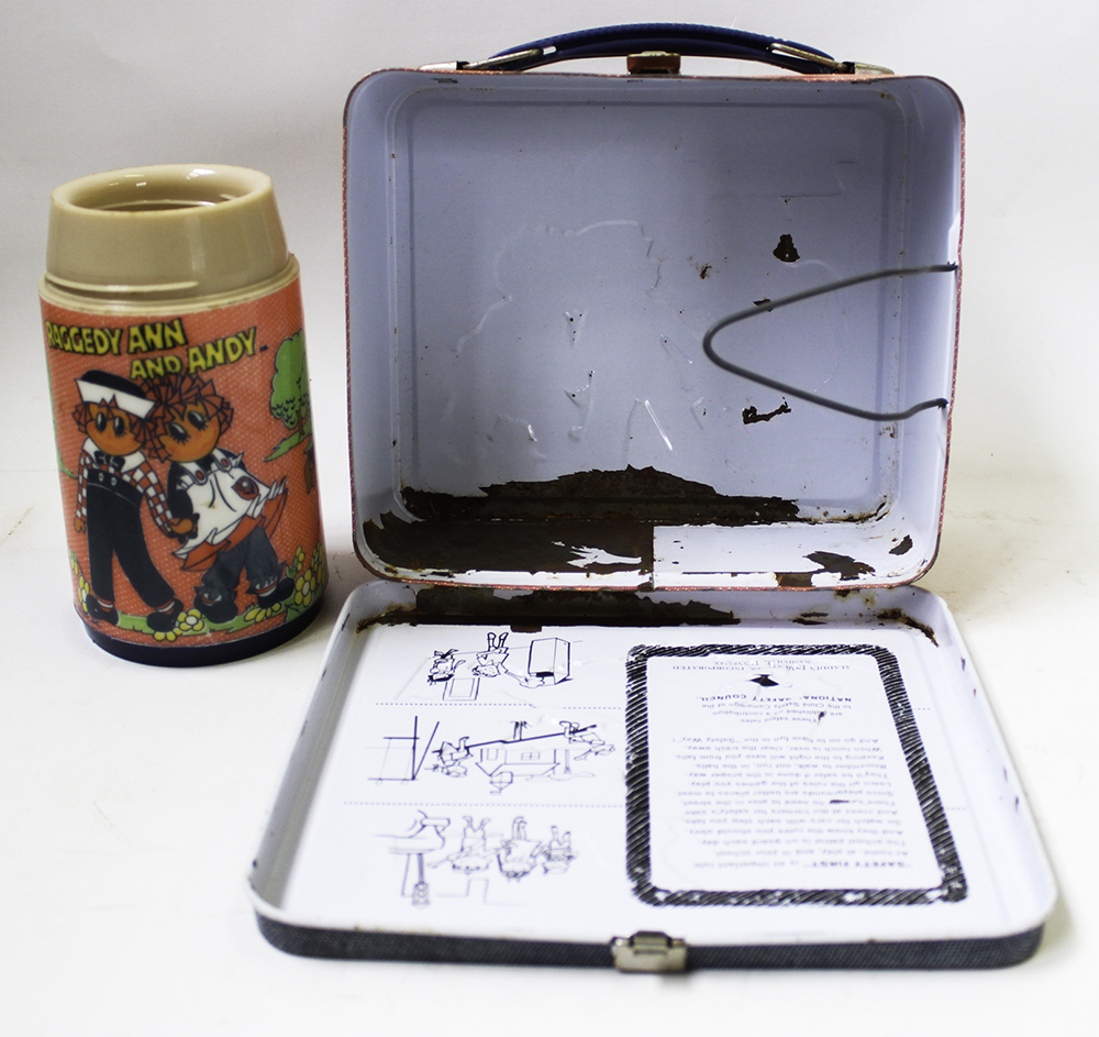 Vintage Raggedy Ann and Andy Lunchbox