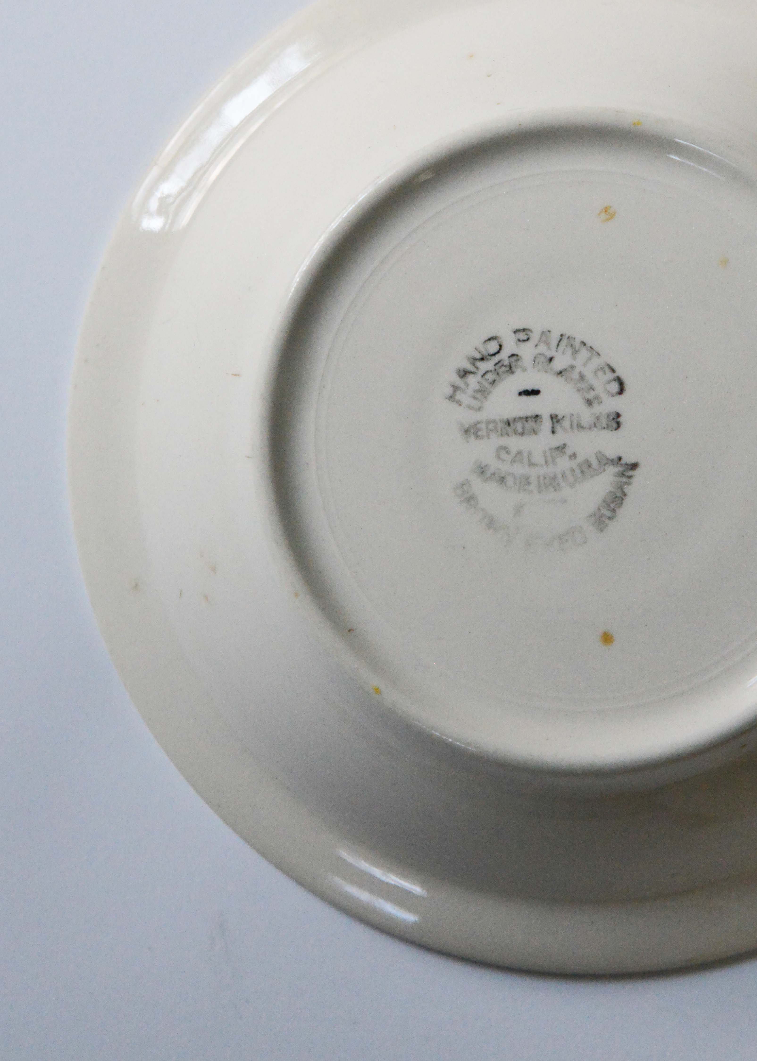 Vernon Kiln "Brown Eyed Susan" Assorted Dishes