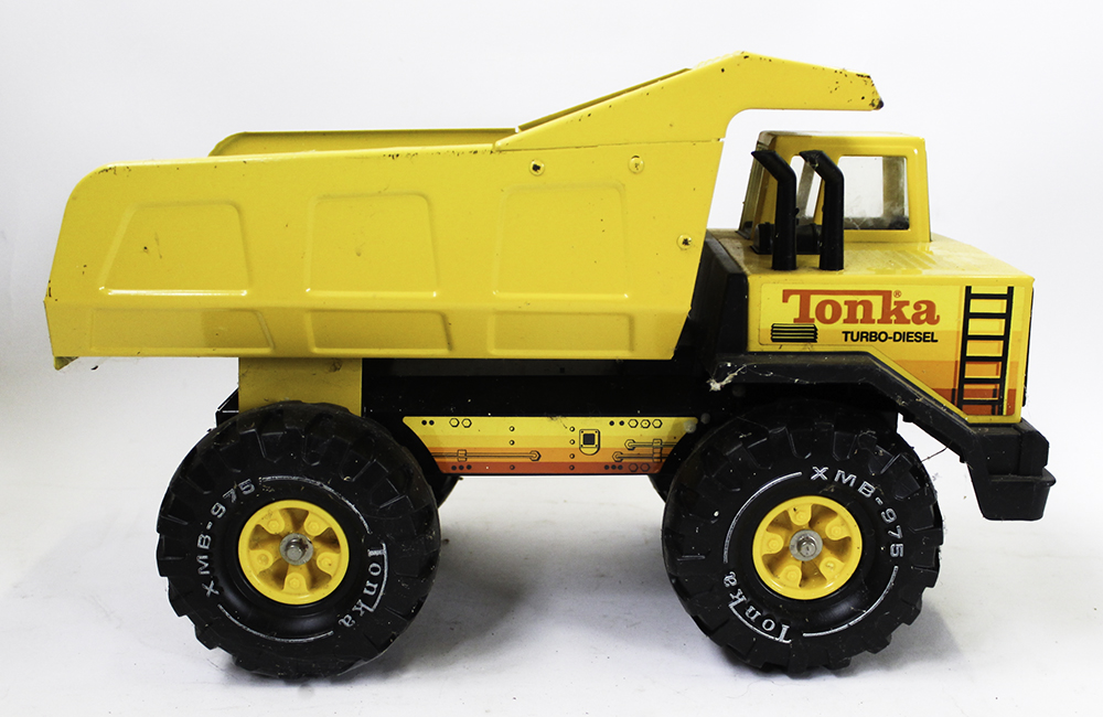 Pair of Vintage Mighty Dump Trucks