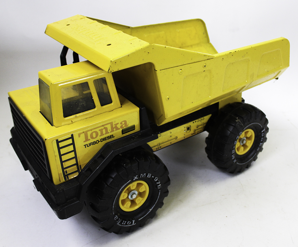 Pair of Vintage Mighty Dump Trucks