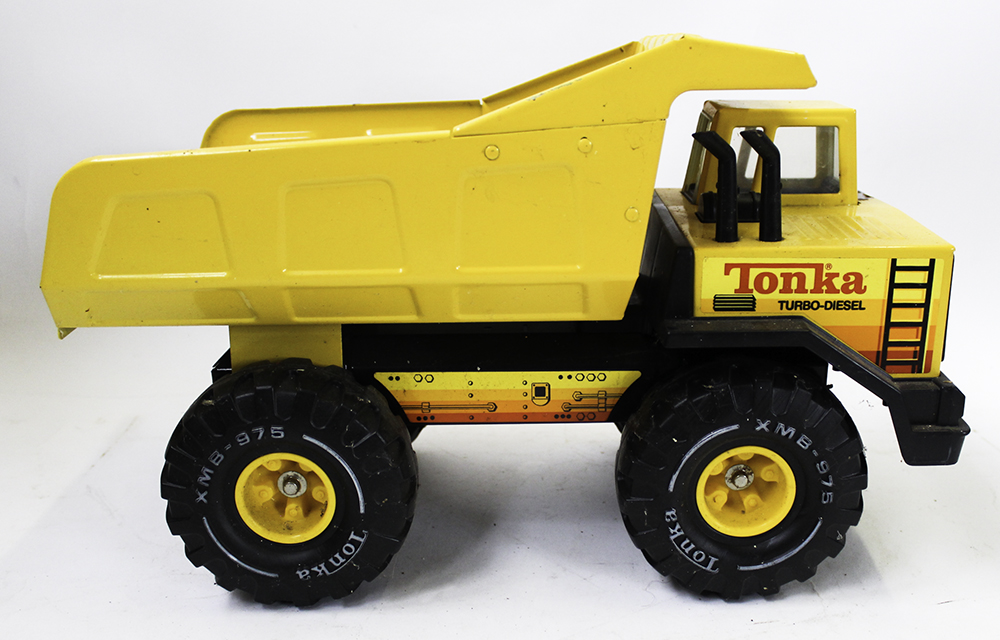 Pair of Vintage Mighty Dump Trucks