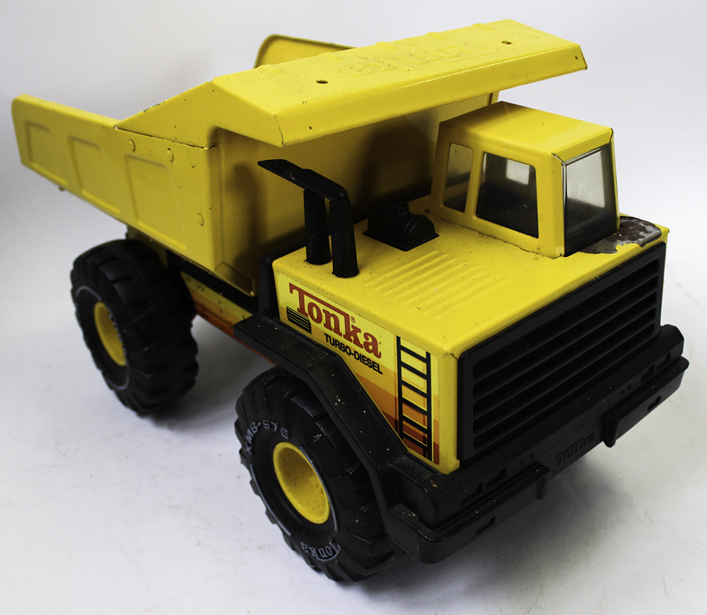 Pair of Vintage Mighty Dump Trucks