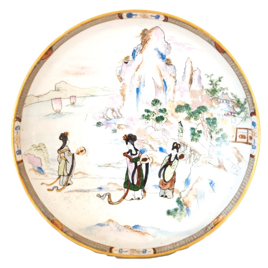 Japanese Royal Kaga Nippon Porcelain Bowl