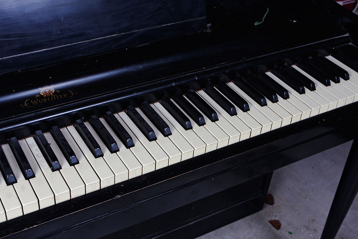 Upright Wurlitzer Piano