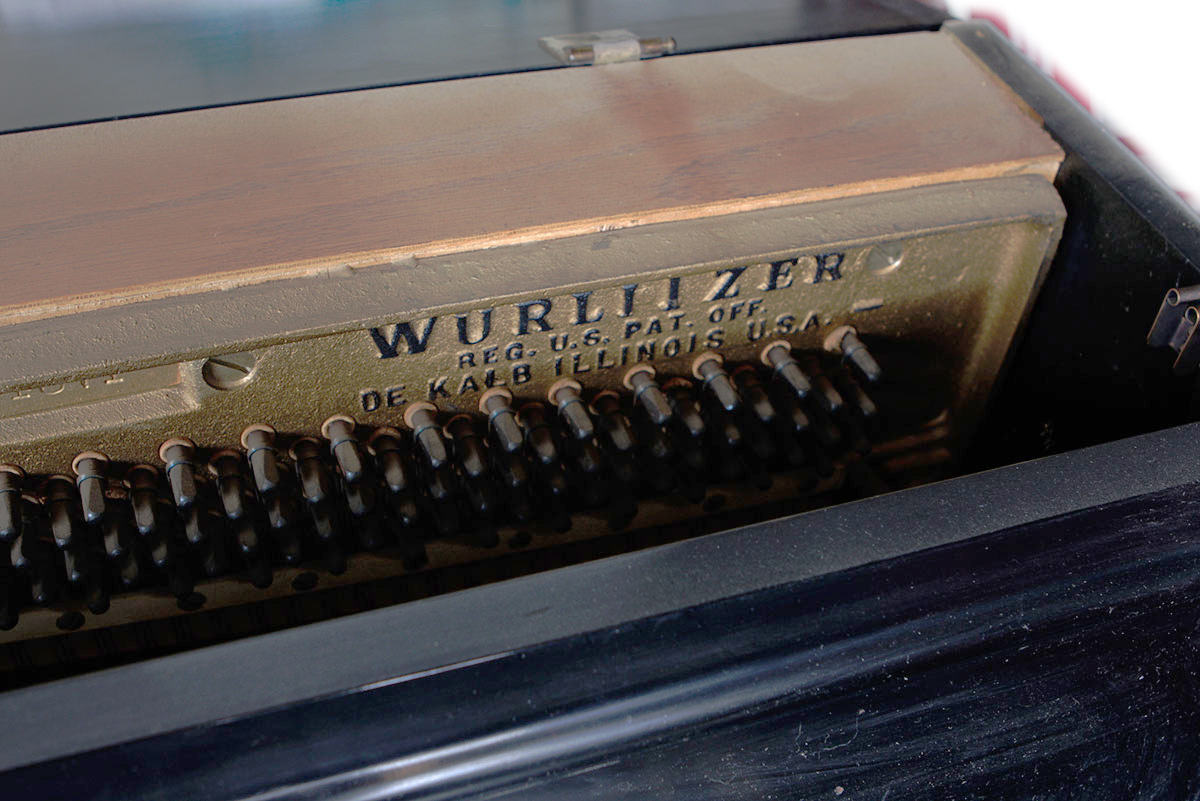 Upright Wurlitzer Piano