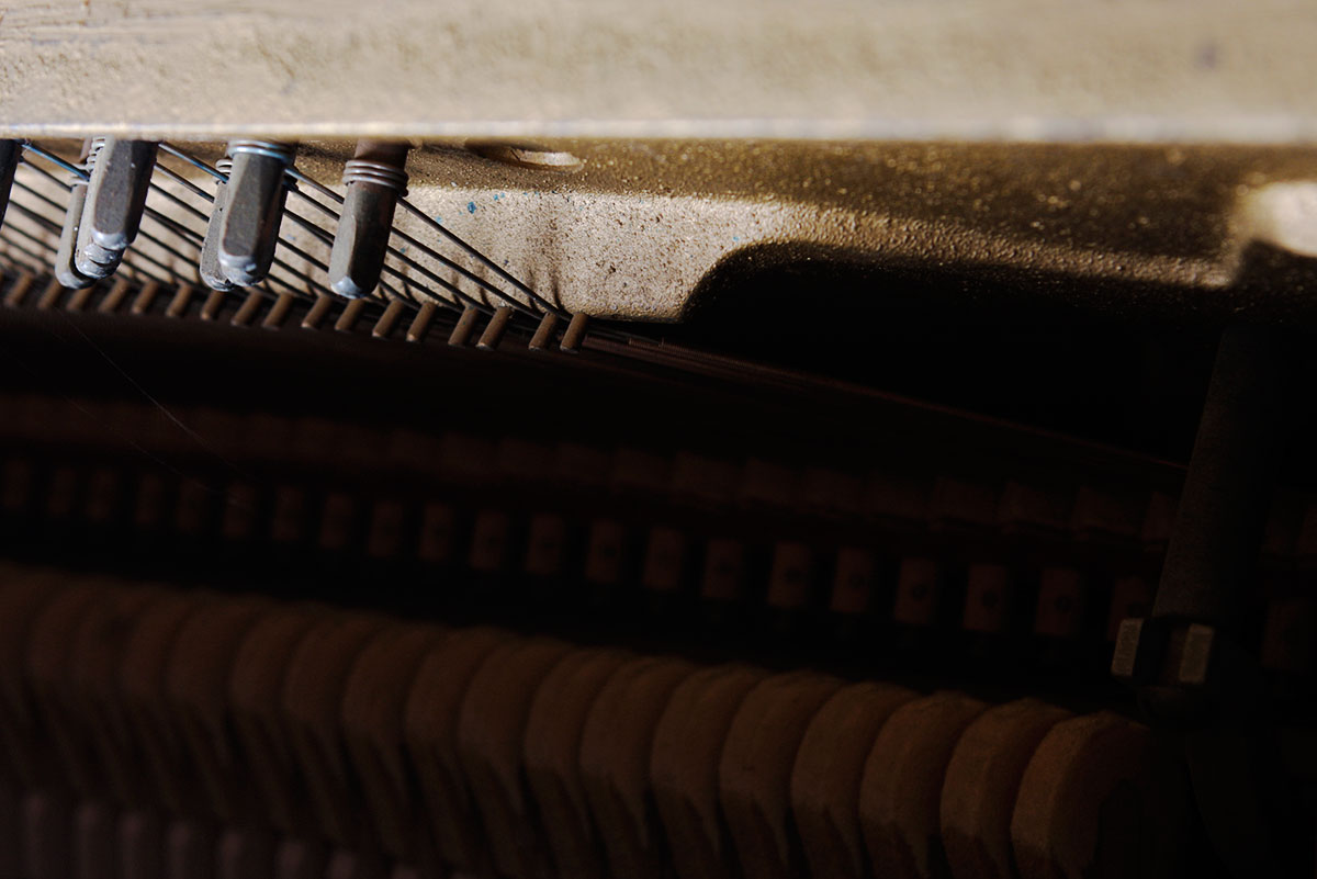 Upright Wurlitzer Piano