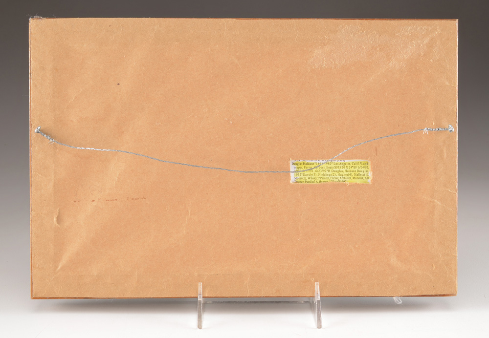 Original Oil on Board by Haldane Douglas