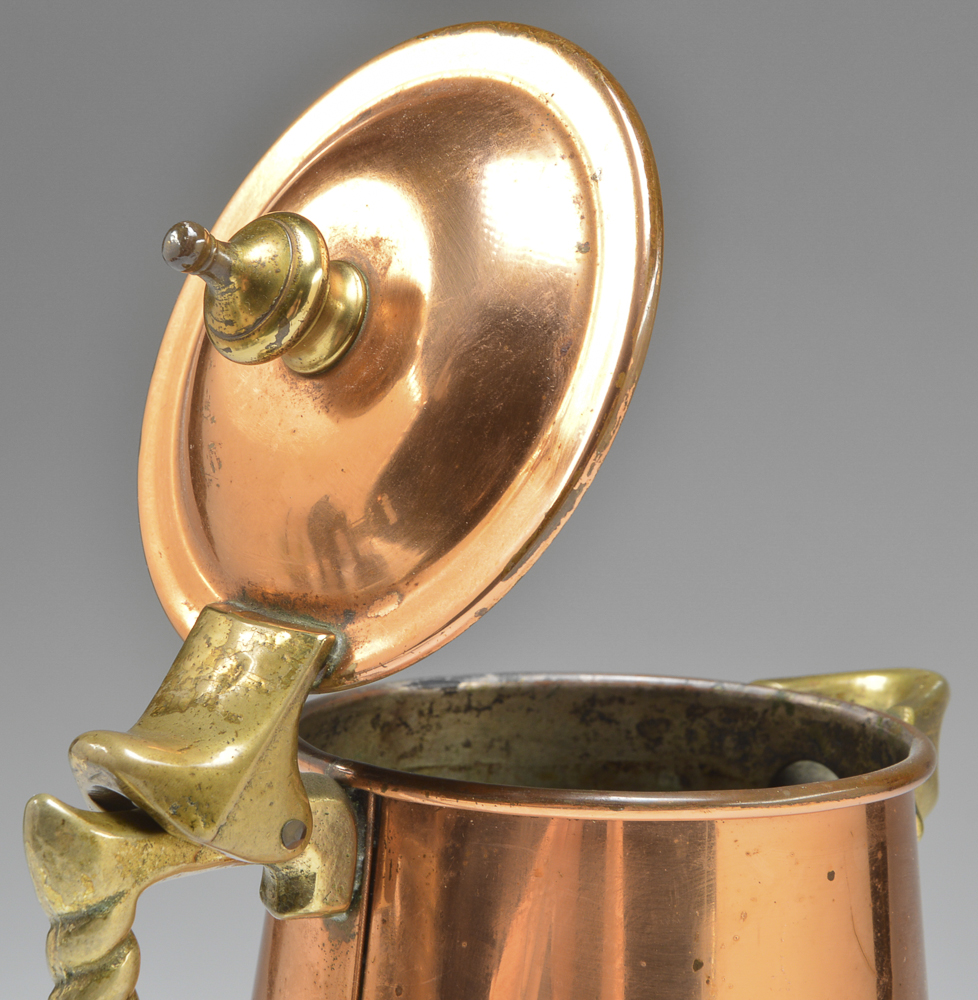 Vintage Copper Coffee Pot by Colonial Virginia