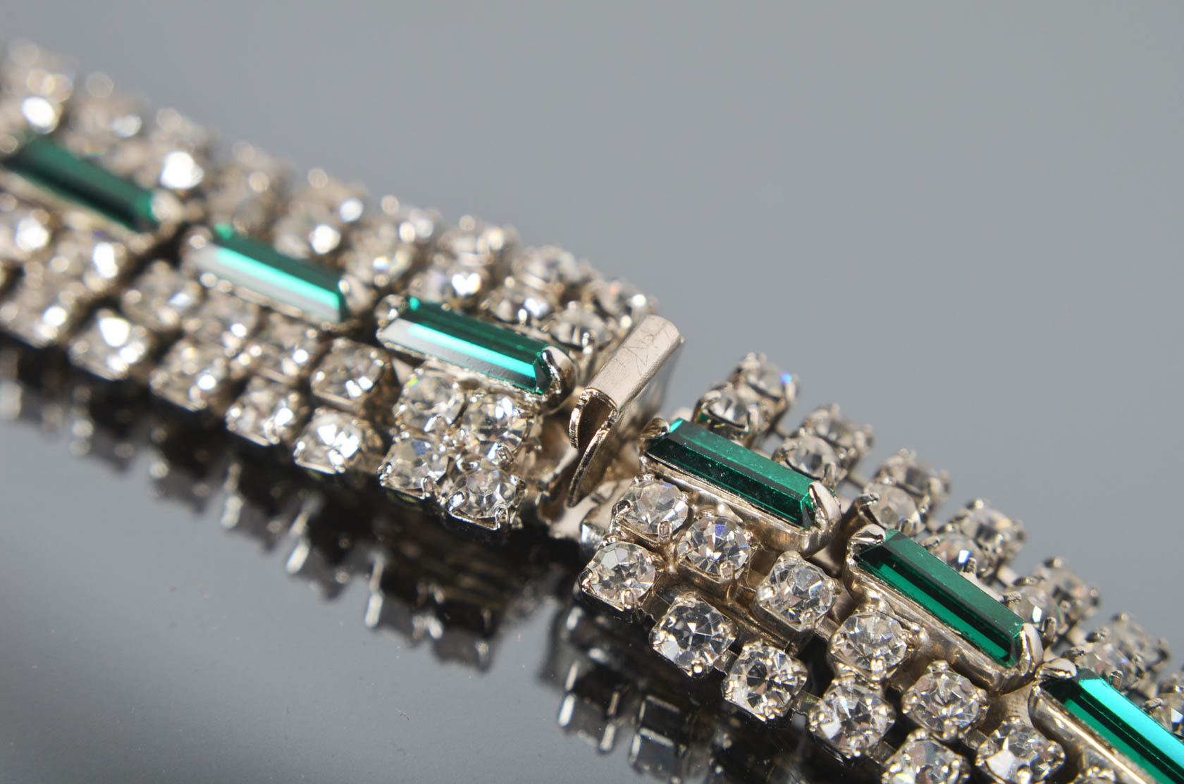 Vintage Crystal Necklace and Bracelet