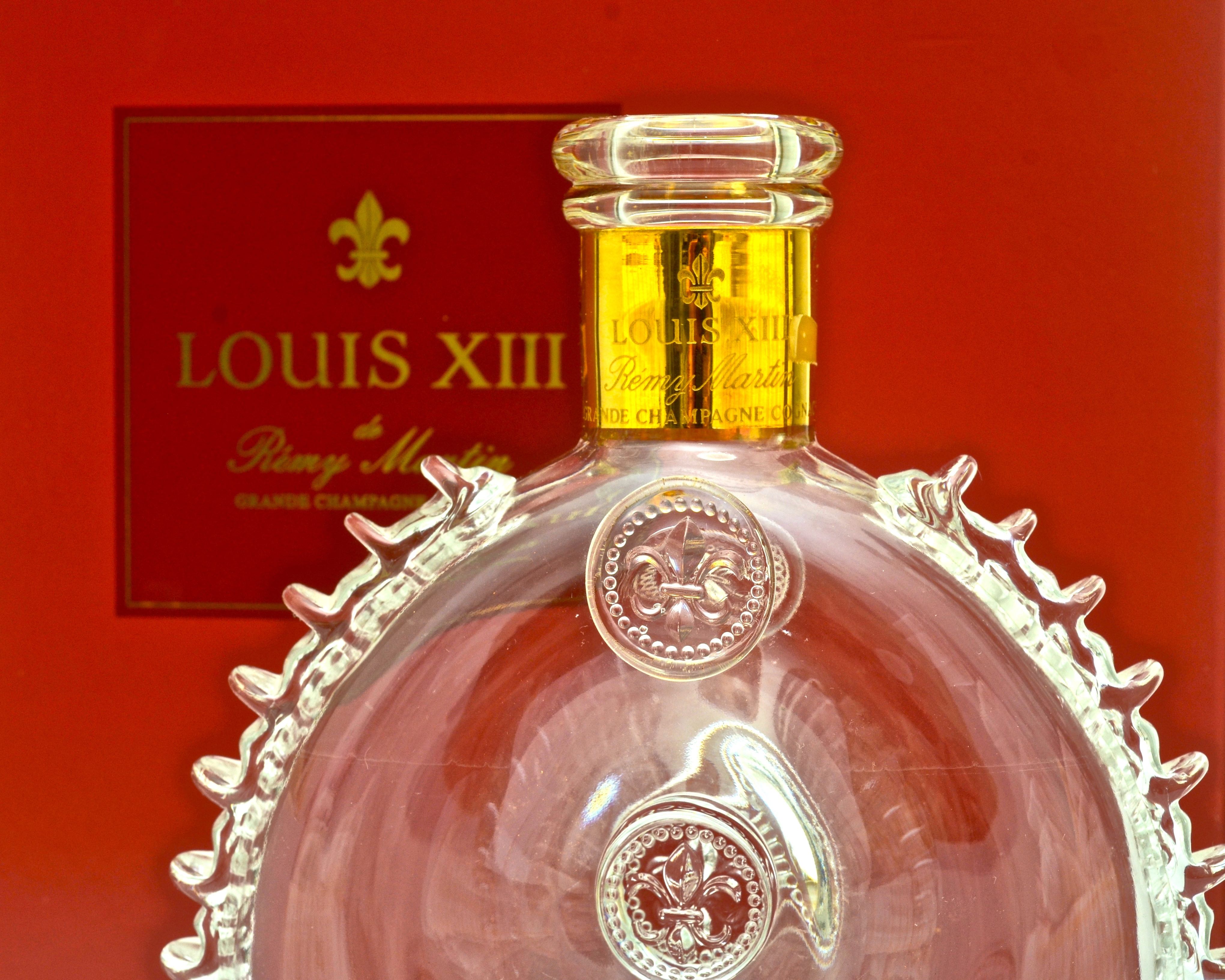 Baccarat Crystal Louis XIII Bottle with Box