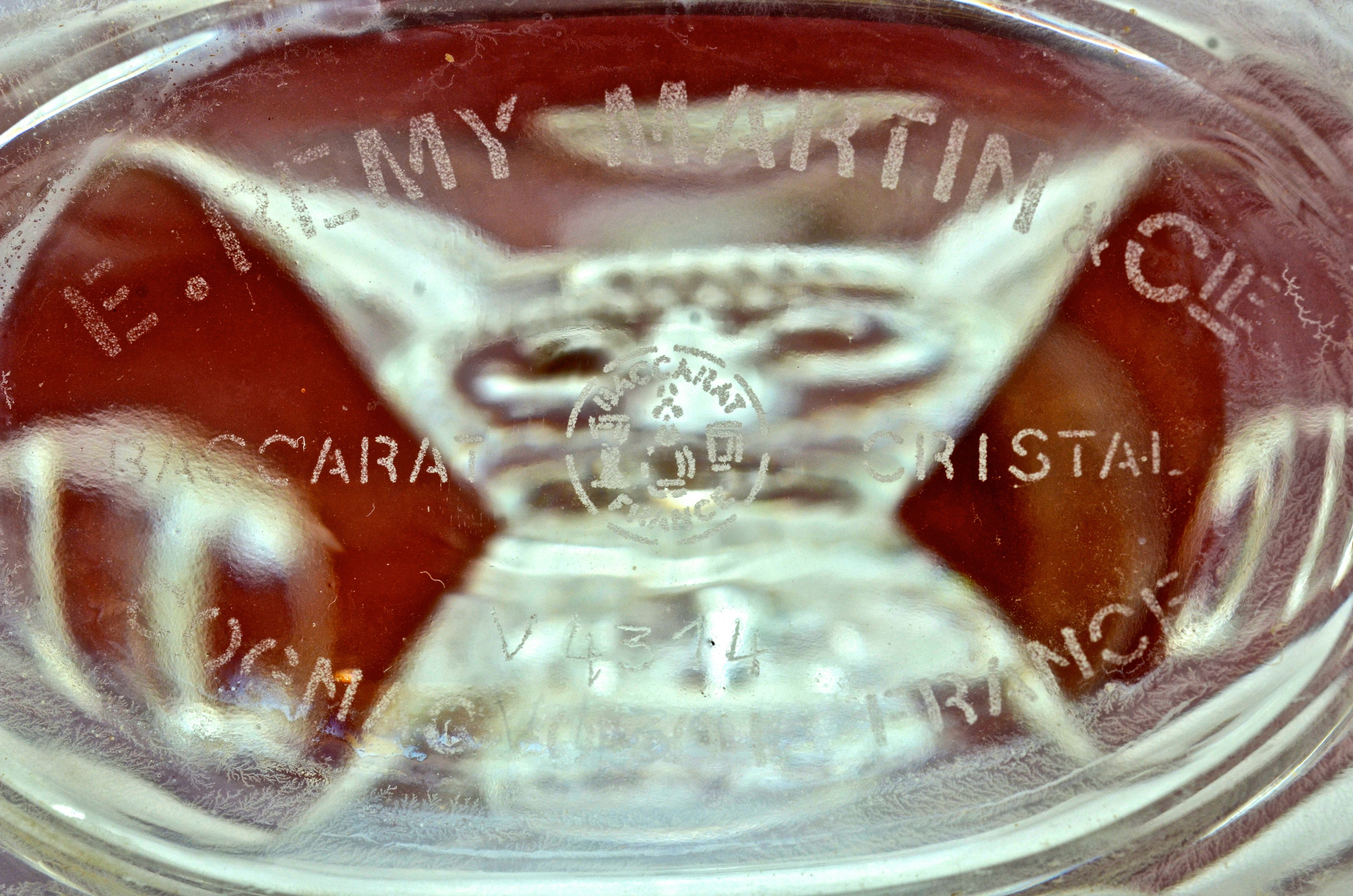 Baccarat Crystal Louis XIII Bottle with Box