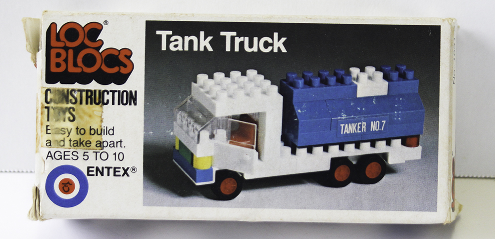 Vintage Loc Blocs Train Set and Tank Truck