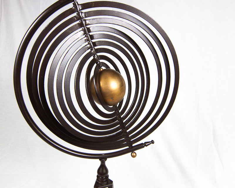 Spinning Armillary Sphere Sculpture