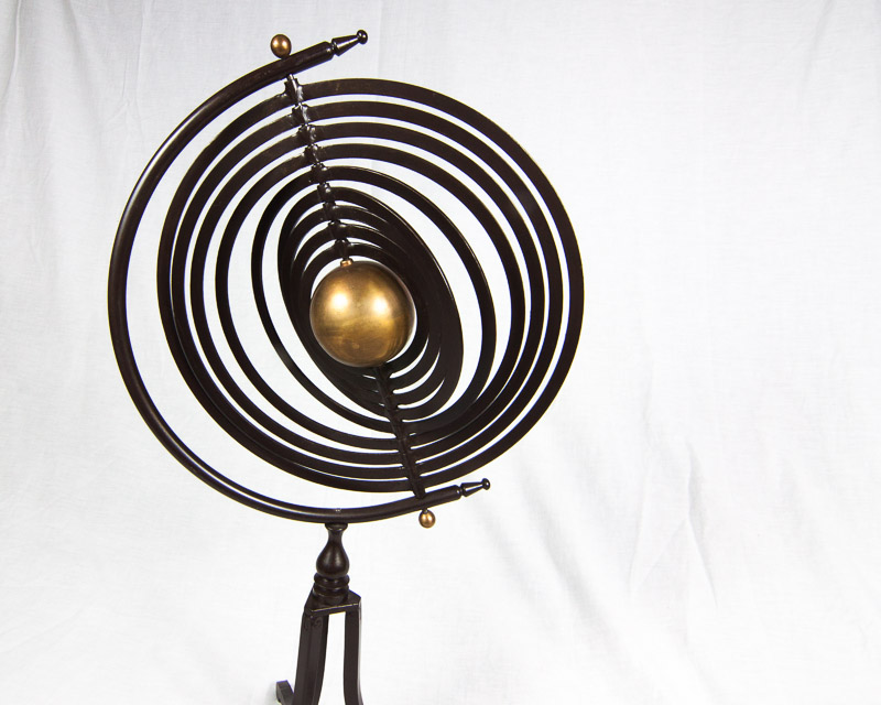 Spinning Armillary Sphere Sculpture