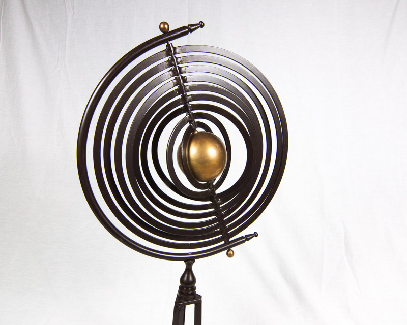 Spinning Armillary Sphere Sculpture