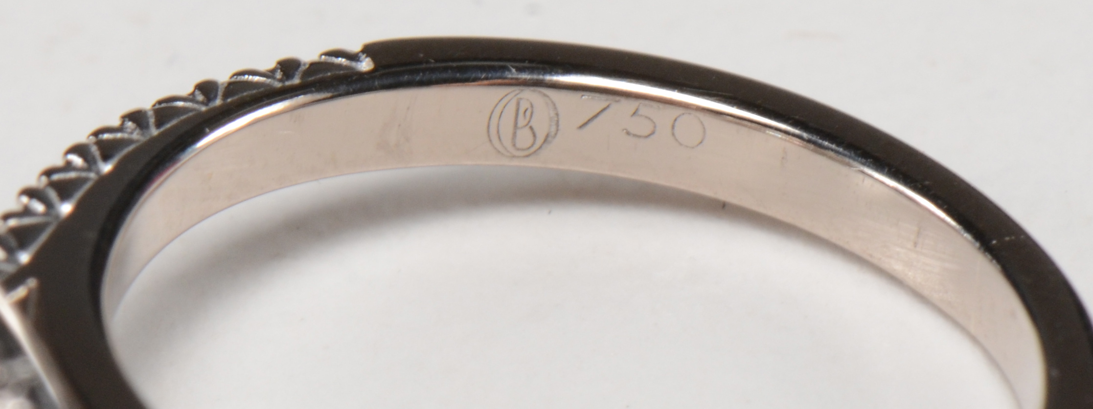 18K Diamond Halo Ring